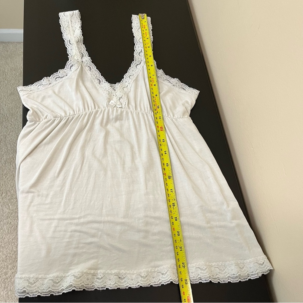 Barefoot Dreams Luxe Milk Jersey Lace Cami Tank PJ’s - Size S - Picture 16 of 16